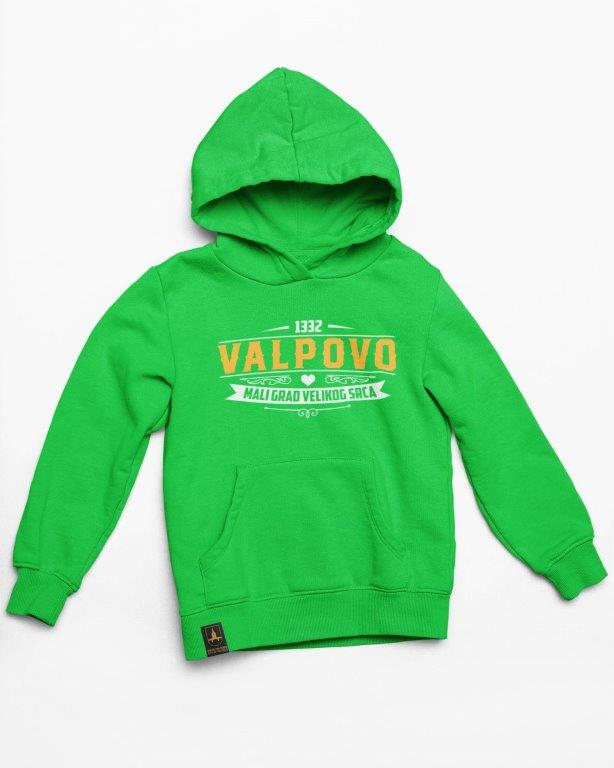 Dječja majica s tiskom i kapuljačom