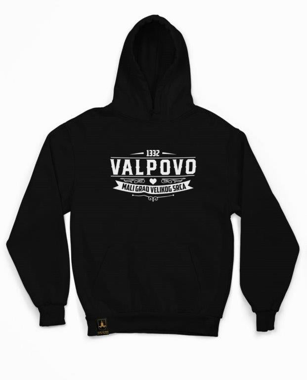 Majica s tiskom i kapuljačom