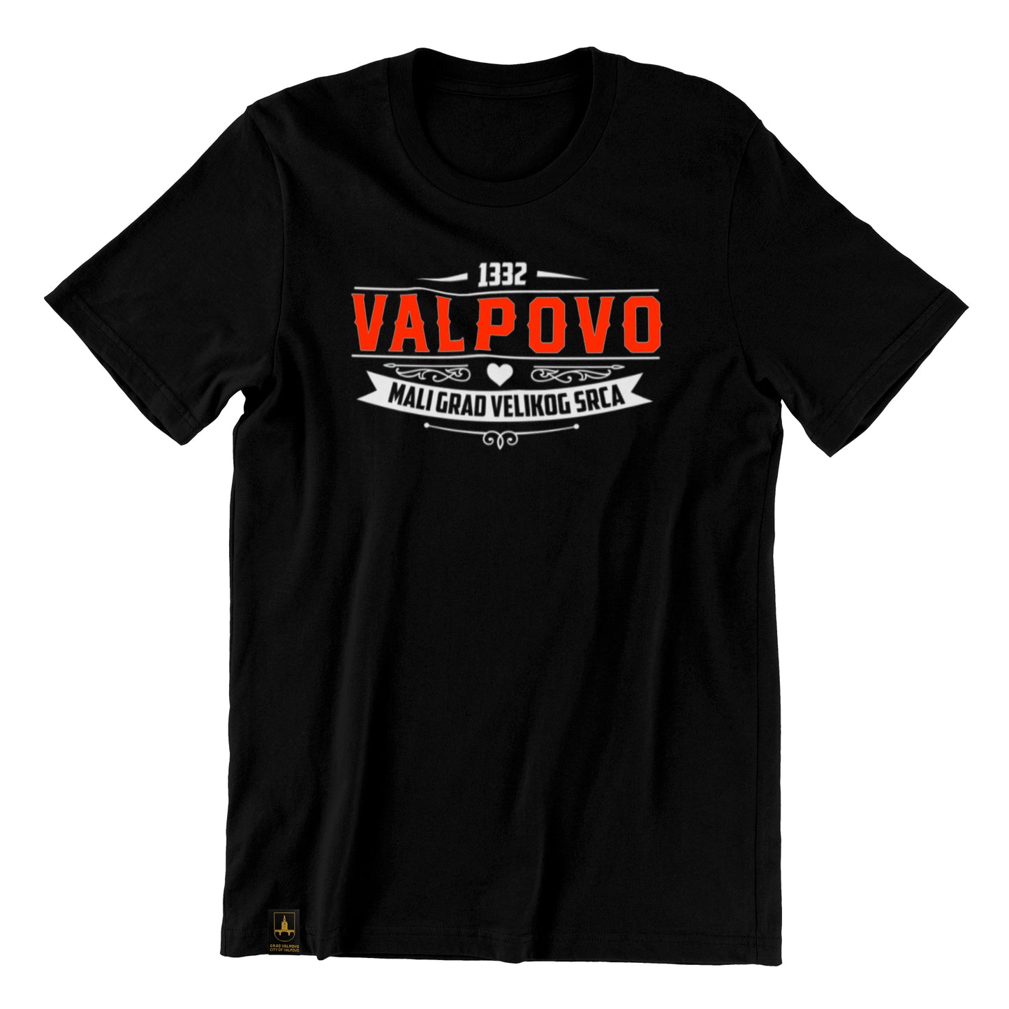 Muška majica kratkih rukava "Mali grad velikog srca"