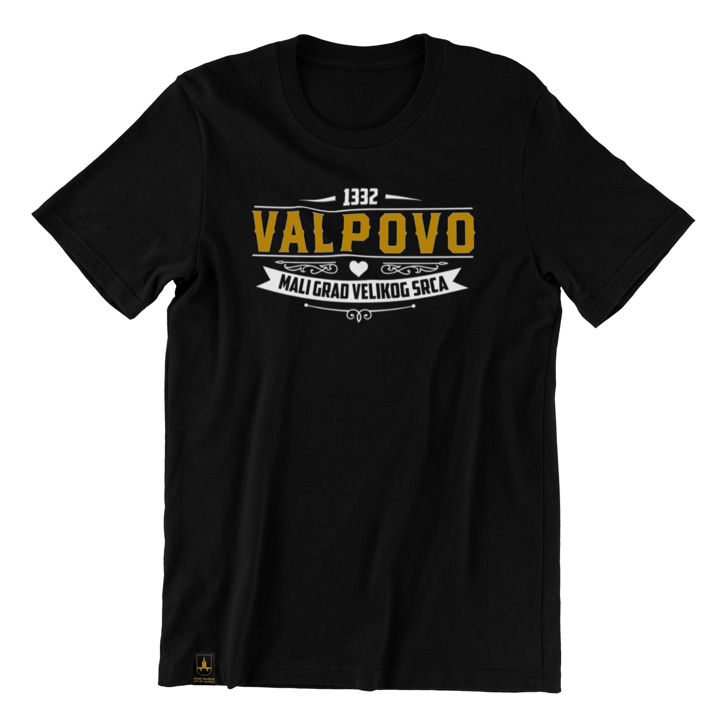 Ženska majica kratkih rukava "Mali grad velikog srca"