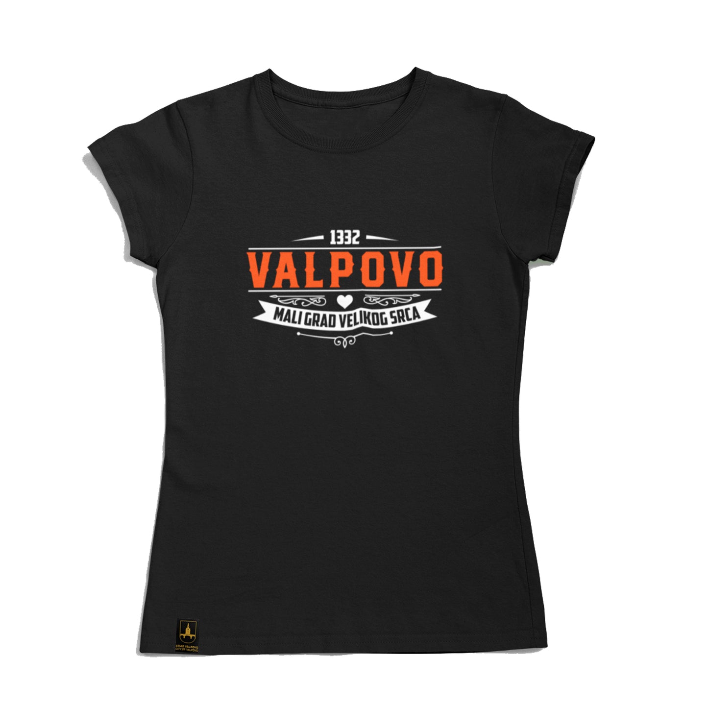 Ženska majica kratkih rukava "Mali grad velikog srca"