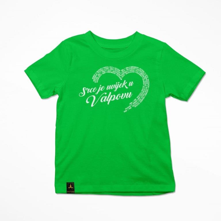 Kinder T-Shirt "Srce je uvijek u Valpovu"