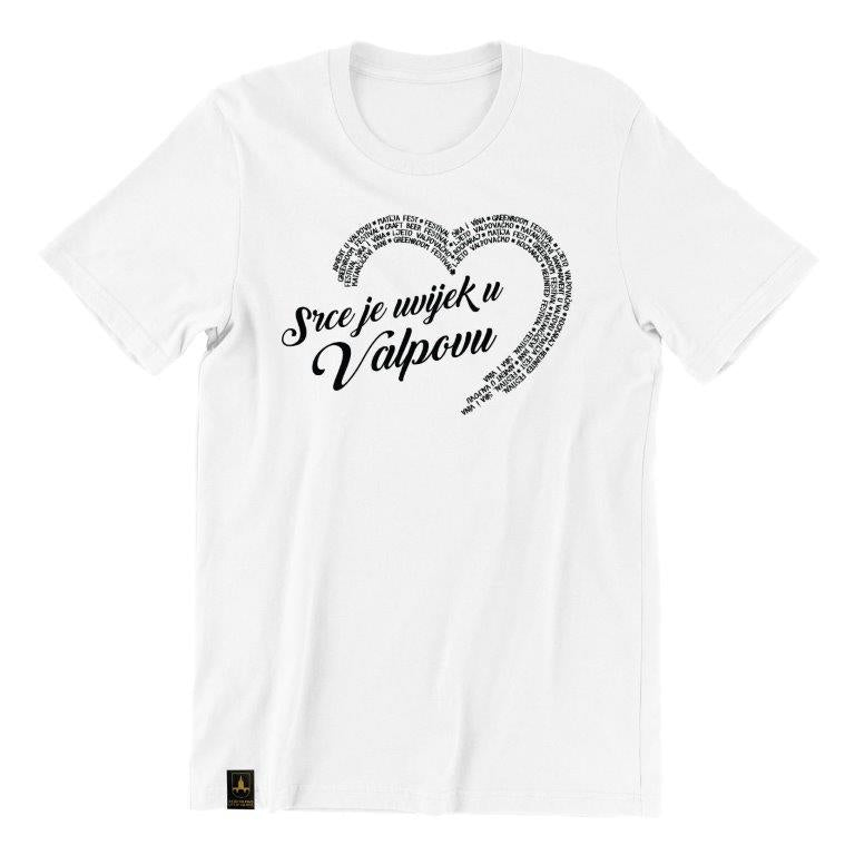 Women's T-shirt "Srce je uvijek u Valpovu"